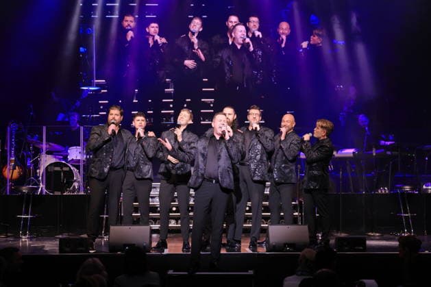 27 01 2026 , The X Tenors, Saenger, in concert live, the show premiere at the Estrel Showtheater Berlin, Berlin