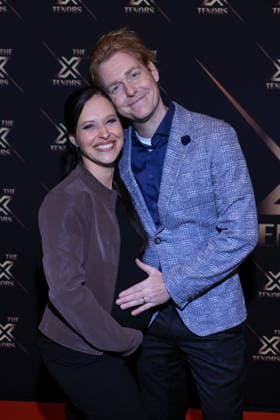 27 01 2026 , Nadja Jo Klapper and Johannes Heinrichs, The X Tenors the show premiere at the Estrel Showtheater Berlin, Berlin