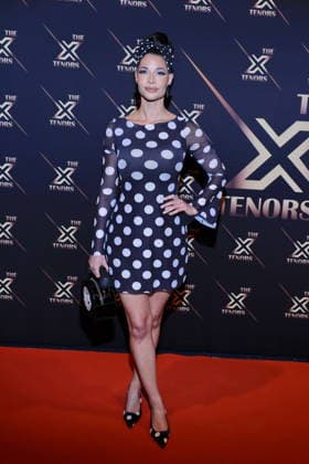 27 01 2026 , Micaela Schaefer, The X Tenors the show premiere at the Estrel Showtheater Berlin, Berlin