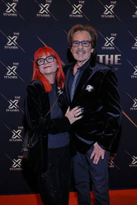 Petra Draeger and Jörg Draeger on The X Tenors, the show premiere at the Estrel Showtheater Berlin, Berlin