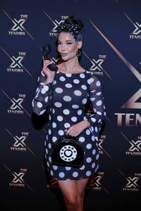 27 01 2026 , Micaela Schaefer, The X Tenors the show premiere at the Estrel Showtheater Berlin, Berlin