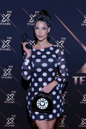 27 01 2026 , Micaela Schaefer, The X Tenors the show premiere at the Estrel Showtheater Berlin, Berlin