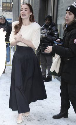 NEW YORK, NY- JANUARY 27: Whitney Leavitt seen at Live with Kelly & Mark on January 27, 2026 in New York City. Copyright: xRWx