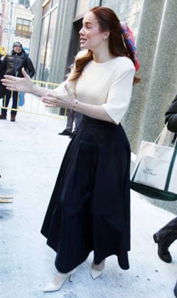 NEW YORK, NY- JANUARY 27: Whitney Leavitt seen at Live with Kelly & Mark on January 27, 2026 in New York City. Copyright: xRWx