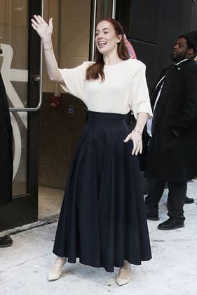 NEW YORK, NY- JANUARY 27: Whitney Leavitt seen at Live with Kelly & Mark on January 27, 2026 in New York City. Copyright: xRWx