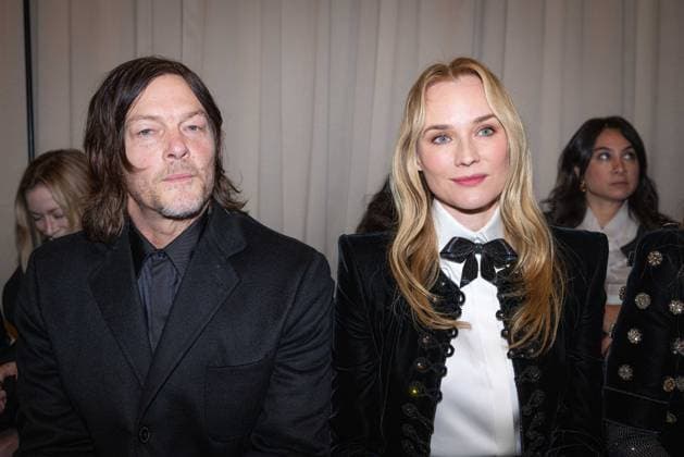 PFW - Giorgio Armani Prive Front Row Norman Reedus and Diane Kruger attending the Giorgio Armani Prive Haute Couture Week Spring Summer 2026 show as part of Paris Fashion Week on January 27, 2026 in Paris, France. Photo by Alexis Jumeau ABACAPRESS.COM Paris France  Copyright: xJumeauxAlexis ABACAx