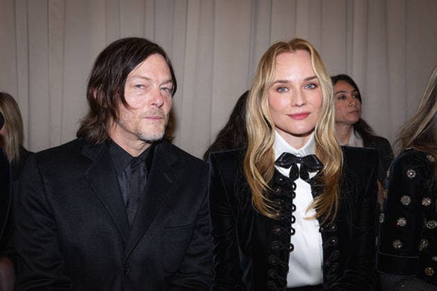 PFW - Giorgio Armani Prive Front Row Norman Reedus and Diane Kruger attending the Giorgio Armani Prive Haute Couture Week Spring Summer 2026 show as part of Paris Fashion Week on January 27, 2026 in Paris, France. Photo by Alexis Jumeau ABACAPRESS.COM Paris France  Copyright: xJumeauxAlexis ABACAx