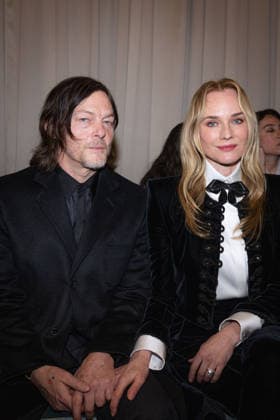 PFW - Giorgio Armani Prive Front Row Norman Reedus and Diane Kruger attending the Giorgio Armani Prive Haute Couture Week Spring Summer 2026 show as part of Paris Fashion Week on January 27, 2026 in Paris, France. Photo by Alexis Jumeau ABACAPRESS.COM Paris France  Copyright: xJumeauxAlexis ABACAx