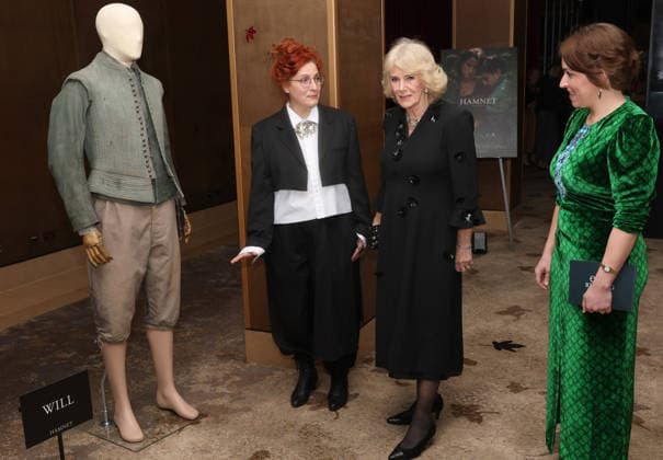 Queen Camilla Attends Hamnet Special Screening LONDON, ENGLAND - JANUARY 27: (L-R) Malgosia Turzanska, Queen Camilla and Vicki Perrin attend a special screening of Hamnet hosted by the Queen s Reading Room at The May Fair Hotel on January 27, 2026 in London, England., Credit:Chris Jackson Avalon United Kingdom, England, London, The May Fair Hotel  Copyright: xChrisxJacksonx xAvalonx 1069861751