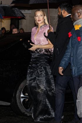 PFW Haute Couture Armani Outside Arrivals Kate Hudson arriving at the Schiaparelli show during Paris Fashion Week Haute Couture on January 27, 2026 in Paris, France. Photo by Nasser Berzane ABACAPRESS.COM Paris France  Copyright: xBerzanexNasser ABACAx