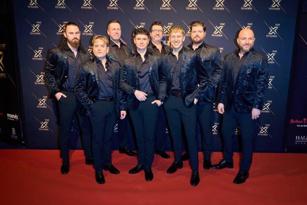 THE X TENORS Show Premiere at the Estrel Showtheater in Berlin on 27 01 2026 THE X TENORS Show Premiere