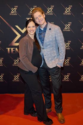 Nadja Jo Klapper and Johannes Heinrichs THE X TENORS Show Premiere at the Estrel Showtheater in Berlin on 27 01 2026 THE X TENORS Show Premiere