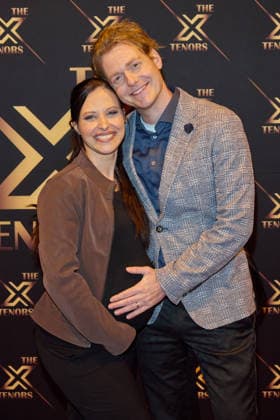 Nadja Jo Klapper and Johannes Heinrichs THE X TENORS Show Premiere at the Estrel Showtheater in Berlin on 27 01 2026 THE X TENORS Show Premiere