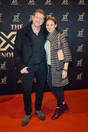 Marko Rehmer with wife Daniela Rehmer THE X TENORS Show Premiere at the Estrel Showtheater in Berlin on 27 01 2026 THE X TENORS Show Premiere