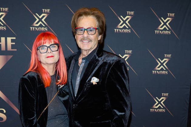 Joerg Draeger with wife Petra Draeger THE X TENORS Show Premiere at the Estrel Showtheater in Berlin on 27 01 2026 THE X TENORS Show Premiere