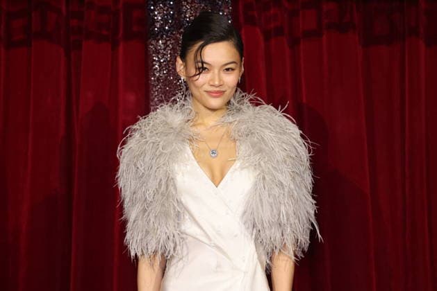 PFW Stephane Rolland Photocall 2 Lucy Qiu attends the Stephane Rolland Menswear Fall Winter 2026-2027 show as part of Paris Fashion Week in Paris, France on January 27, 2026. Photo by Jerome Domine ABACAPRESS.COM France  Copyright: xDominexJerome ABACAx