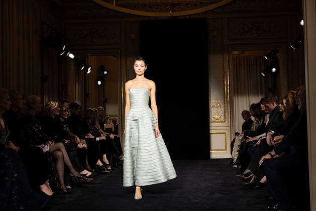 PFW Giorgio Armani Runway - Paris AJ A model presents a creation for Giorgio Armani Prive for Women s Haute Couture Spring Summer 2026 collection fashion show as part of the Paris Haute Couture Fashion Week, in Paris, on January 27, 2026. Photo by Alexis Jumeau ABACAPRESS.COM Paris France  Copyright: xJumeauxAlexis ABACAx