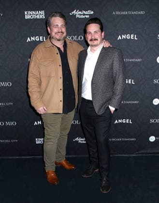 Angel Studios Solo Mio Screening Charles Kinnane and Dan Kinnane attending Angel Studios Solo Mio Screening held at Regal Times Square on January 27, 2026 in New York City, NY New York City Regal Times Square NY USA Copyright: xStevenxBergman AFF-USA.COMx