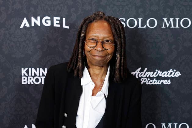 Whoopi Goldberg arrives on the red carpet at the Solo Mio New York premiere at Regal Times Square on Tuesday, January 27, 2026 in New York City.  NYP20260127105 JOHNxANGELILLO