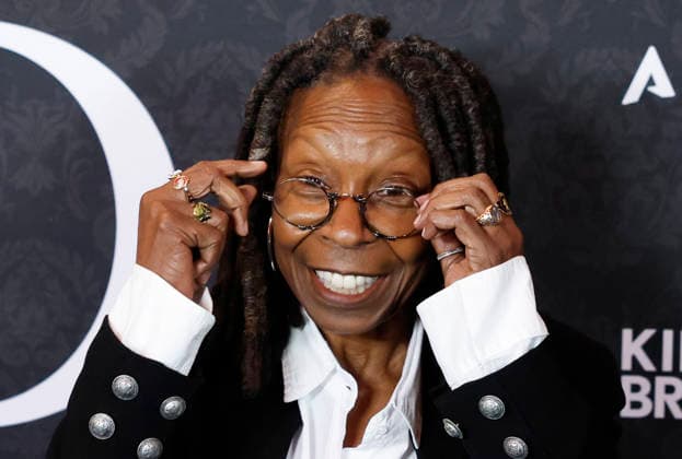 Whoopi Goldberg arrives on the red carpet at the Solo Mio New York premiere at Regal Times Square on Tuesday, January 27, 2026 in New York City.  NYP20260127106 JOHNxANGELILLO