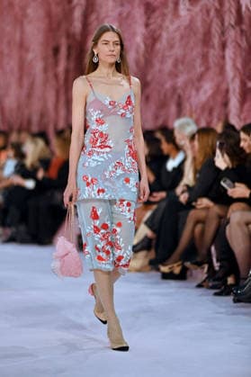 PFW - Chanel Runway Models walk the runway during the Chanel Haute Couture Week Spring Summer 2026 show as part of Paris Fashion Week on January 27, 2026 in Paris, France. Photo by Franck Castel ABACAPRESS.COM Paris France  Copyright: xCastelxFranck ABACAx