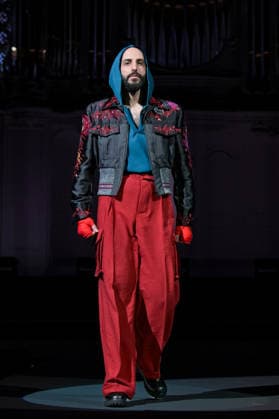 PFW - Julien Fournie Runway Model walks the runway during the Julien Fournie Haute Couture Spring Summer show as part of Paris Fashion Week on January 27, 2026 in Paris, France. Photo by Jana Call me J ABACA Paris Ile de France France  Copyright: xJanaxCallxmexJ ABACAx