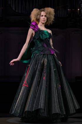 PFW - Julien Fournie Runway Model walks the runway during the Julien Fournie Haute Couture Spring Summer show as part of Paris Fashion Week on January 27, 2026 in Paris, France. Photo by Jana Call me J ABACA Paris Ile de France France  Copyright: xJanaxCallxmexJ ABACAx
