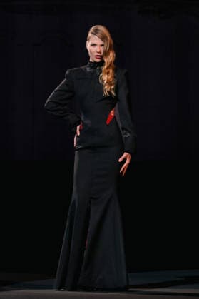 PFW - Julien Fournie Runway Model walks the runway during the Julien Fournie Haute Couture Spring Summer show as part of Paris Fashion Week on January 27, 2026 in Paris, France. Photo by Jana Call me J ABACA Paris Ile de France France  Copyright: xJanaxCallxmexJ ABACAx