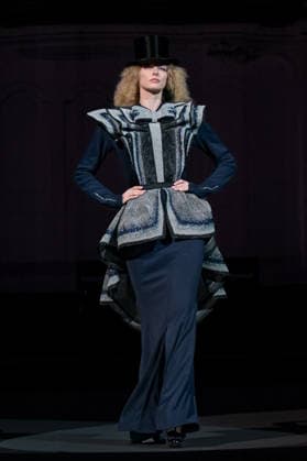 PFW - Julien Fournie Runway Model walks the runway during the Julien Fournie Haute Couture Spring Summer show as part of Paris Fashion Week on January 27, 2026 in Paris, France. Photo by Jana Call me J ABACA Paris Ile de France France  Copyright: xJanaxCallxmexJ ABACAx