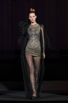 PFW - Julien Fournie Runway Model walks the runway during the Julien Fournie Haute Couture Spring Summer show as part of Paris Fashion Week on January 27, 2026 in Paris, France. Photo by Jana Call me J ABACA Paris Ile de France France  Copyright: xJanaxCallxmexJ ABACAx