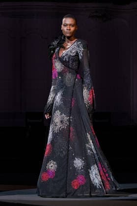 PFW - Julien Fournie Runway Model walks the runway during the Julien Fournie Haute Couture Spring Summer show as part of Paris Fashion Week on January 27, 2026 in Paris, France. Photo by Jana Call me J ABACA Paris Ile de France France  Copyright: xJanaxCallxmexJ ABACAx
