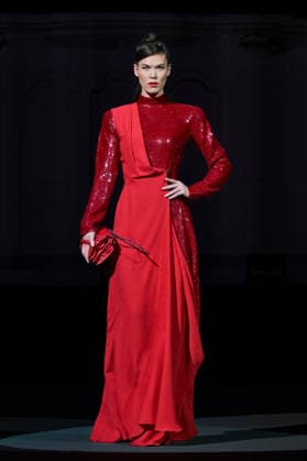 PFW - Julien Fournie Runway Model walks the runway during the Julien Fournie Haute Couture Spring Summer show as part of Paris Fashion Week on January 27, 2026 in Paris, France. Photo by Jana Call me J ABACA Paris Ile de France France  Copyright: xJanaxCallxmexJ ABACAx