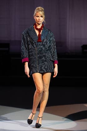 PFW - Julien Fournie Runway A model walks the runway during the Julien Fournie Haute Couture Week Spring Summer 2026 show as part of Paris Fashion Week on January 27, 2026 in Paris, France. Photo by Laurent Zabulon ABACAPRESS.COM Paris France  Copyright: xZabulonxLaurent ABACAx