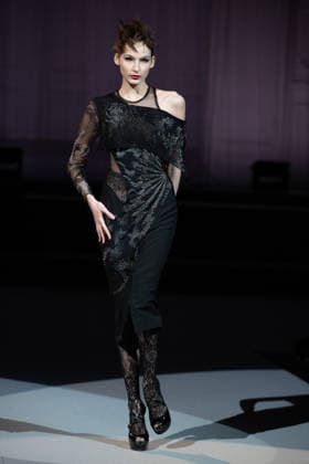 PFW - Julien Fournie Runway A model walks the runway during the Julien Fournie Haute Couture Week Spring Summer 2026 show as part of Paris Fashion Week on January 27, 2026 in Paris, France. Photo by Laurent Zabulon ABACAPRESS.COM Paris France  Copyright: xZabulonxLaurent ABACAx