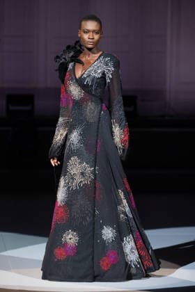 PFW - Julien Fournie Runway A model walks the runway during the Julien Fournie Haute Couture Week Spring Summer 2026 show as part of Paris Fashion Week on January 27, 2026 in Paris, France. Photo by Laurent Zabulon ABACAPRESS.COM Paris France  Copyright: xZabulonxLaurent ABACAx
