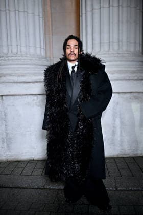 PFW - Saint Laurent Photocall Luka Sabbat attends the Saint Laurent Menswear Fall Winter 2026-2027 show as part of Paris Fashion Week on January 27, 2026 in Paris, France. Photo by Franck Castel ABACAPRESS.COM Paris France  Copyright: xCastelxFranck ABACAx