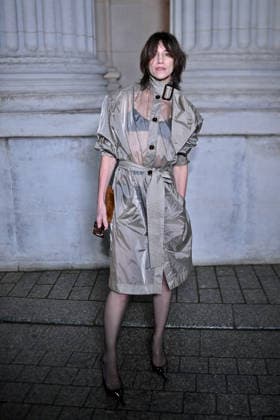 PFW - Saint Laurent Photocall Charlotte Gainsbourg attends the Saint Laurent Menswear Fall Winter 2026-2027 show as part of Paris Fashion Week on January 27, 2026 in Paris, France. Photo by Franck Castel ABACAPRESS.COM Paris France  Copyright: xCastelxFranck ABACAx