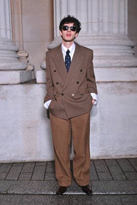 PFW - Saint Laurent Photocall Mark Eydelshteyn attends the Saint Laurent Menswear Fall Winter 2026-2027 show as part of Paris Fashion Week on January 27, 2026 in Paris, France. Photo by Franck Castel ABACAPRESS.COM Paris France  Copyright: xCastelxFranck ABACAx