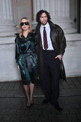 PFW - Saint Laurent Photocall Sam Taylor-Johnson and Aaron Taylor-Johnson attends the Saint Laurent Menswear Fall Winter 2026-2027 show as part of Paris Fashion Week on January 27, 2026 in Paris, France. Photo by Franck Castel ABACAPRESS.COM Paris France  Copyright: xCastelxFranck ABACAx