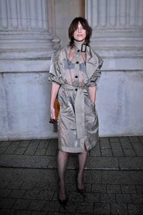 PFW - Saint Laurent Photocall Charlotte Gainsbourg attends the Saint Laurent Menswear Fall Winter 2026-2027 show as part of Paris Fashion Week on January 27, 2026 in Paris, France. Photo by Franck Castel ABACAPRESS.COM Paris France  Copyright: xCastelxFranck ABACAx