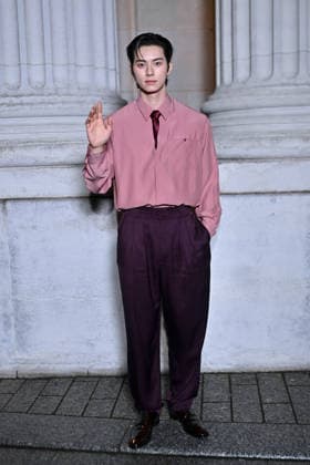 PFW - Saint Laurent Photocall Lee Chae Min attends the Saint Laurent Menswear Fall Winter 2026-2027 show as part of Paris Fashion Week on January 27, 2026 in Paris, France. Photo by Franck Castel ABACAPRESS.COM Paris France  Copyright: xCastelxFranck ABACAx