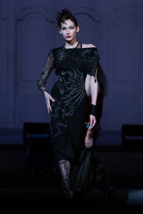 Julien FourniÃ - Runway - Paris Fashion Week - Haute Couture Week Spring Summer 2026 A model walks the runway during the Julien FourniÃ Haute Couture Week Spring Summer 2026 show as part of Paris Fashion Week, Credit:Lounis Tiar Avalon France, Paris  Copyright: xLounisxTiarx xAvalonx 1069882914