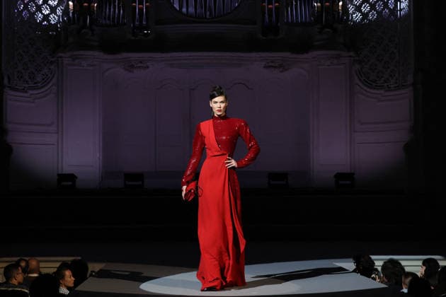 Julien Fournié Fashion Show, Spring Summer 2026 Haute Couture Collection as part of Paris Fashion Week on January 27, 2026 Sébastien Fremont Bestimage Julien Fournié Fashion Show, Spring Summer 2026 Haute Couture Collection as part of Paris Fashion Week on January 27, 2026 Paris France  Copyright: xSebastienxFremontx xBestimagexSebastienxFremontx xBestimagex