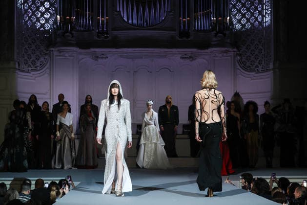 Julien Fournié Fashion Show, Spring Summer 2026 Haute Couture Collection as part of Paris Fashion Week on January 27, 2026 Sébastien Fremont Bestimage Julien Fournié Fashion Show, Spring Summer 2026 Haute Couture Collection as part of Paris Fashion Week on January 27, 2026 Paris France  Copyright: xSebastienxFremontx xBestimagexSebastienxFremontx xBestimagex