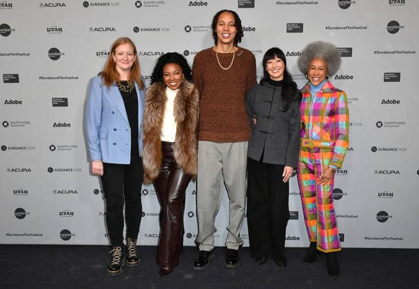 2026 Sundance Film Festival - The Brittney Griner Story Premiere Carolyn Hepburn, Cherelle Griner, Brittney Griner, Lindsay Kagawa Colas, Marsha Cooke attend The Brittney Griner Story Premiere during the 2026 Sundance Film Festival at The Ray Theatre on January 27, 2026 in Park City, Utah. Park City The Ray Theatre Utah United States of America Copyright: xCxFlanigan imageSPACEx