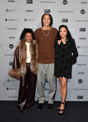 2026 Sundance Film Festival - The Brittney Griner Story Premiere Cherelle Griner, Brittney Griner, Alex Stapleton attend The Brittney Griner Story Premiere during the 2026 Sundance Film Festival at The Ray Theatre on January 27, 2026 in Park City, Utah. Park City The Ray Theatre Utah United States of America Copyright: xCxFlanigan imageSPACEx