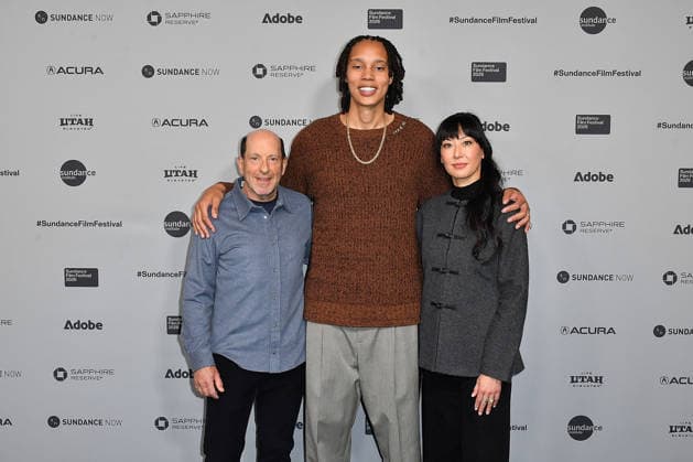 2026 Sundance Film Festival - The Brittney Griner Story Premiere Lindsay Kagawa Colas, Brittney Griner,, Jon Liebman attend The Brittney Griner Story Premiere during the 2026 Sundance Film Festival at The Ray Theatre on January 27, 2026 in Park City, Utah. Park City The Ray Theatre Utah United States of America Copyright: xCxFlanigan imageSPACEx