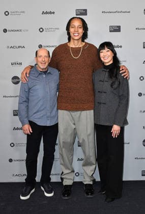 2026 Sundance Film Festival - The Brittney Griner Story Premiere Lindsay Kagawa Colas, Brittney Griner,, Jon Liebman attend The Brittney Griner Story Premiere during the 2026 Sundance Film Festival at The Ray Theatre on January 27, 2026 in Park City, Utah. Park City The Ray Theatre Utah United States of America Copyright: xCxFlanigan imageSPACEx