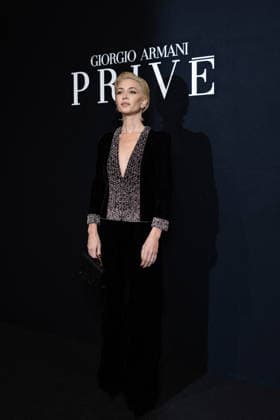 Sabine Getty at the photocall of the Armani Privé Haute Couture Spring Summer 2026 Collection fashion show, during Paris Fashion Week January 27th 2026 Julien Sarkissian Bestimage Celebrities at the photocall of the Armani Privé Haute Couture Spring Summer 2026 Collection fashion show, during Paris Fashion Week January 27th 2026 Paris France  Copyright: xJulienxSarkissianx xBestimagexJulienxSarkissianx xBestimagex