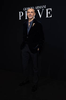 Enzo Miccio at the photocall of the Armani Privé Collection Haute Couture Printemps Eté 2026 fashion show, during Paris Fashion Week January 27th 2026 Julien Sarkissian Bestimage Celebrities at the photocall of the Armani Privé Collection Haute Couture Spring Summer 2026 fashion show, during Paris Fashion Week January 27th 2026 Paris France  Copyright: xJulienxSarkissianx xBestimagexJulienxSarkissianx xBestimagex